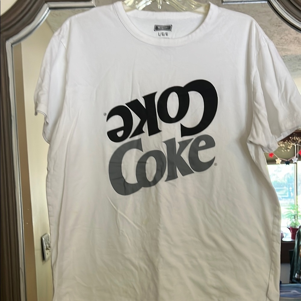Coke White Short Sleeve Tee